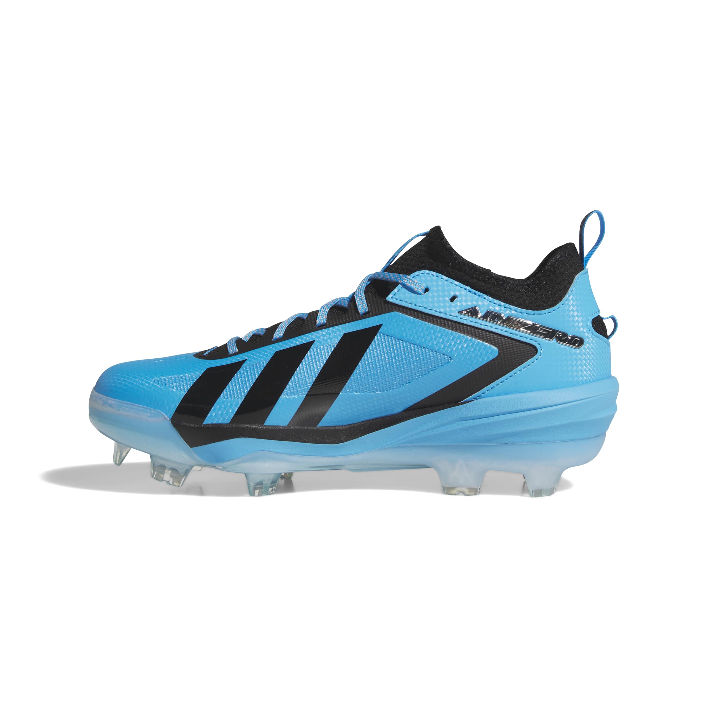 キロロス プレミアム Adidas Adizero Impact 3.0 Aqua/Silver TPU Baseball Cleats: KI0803