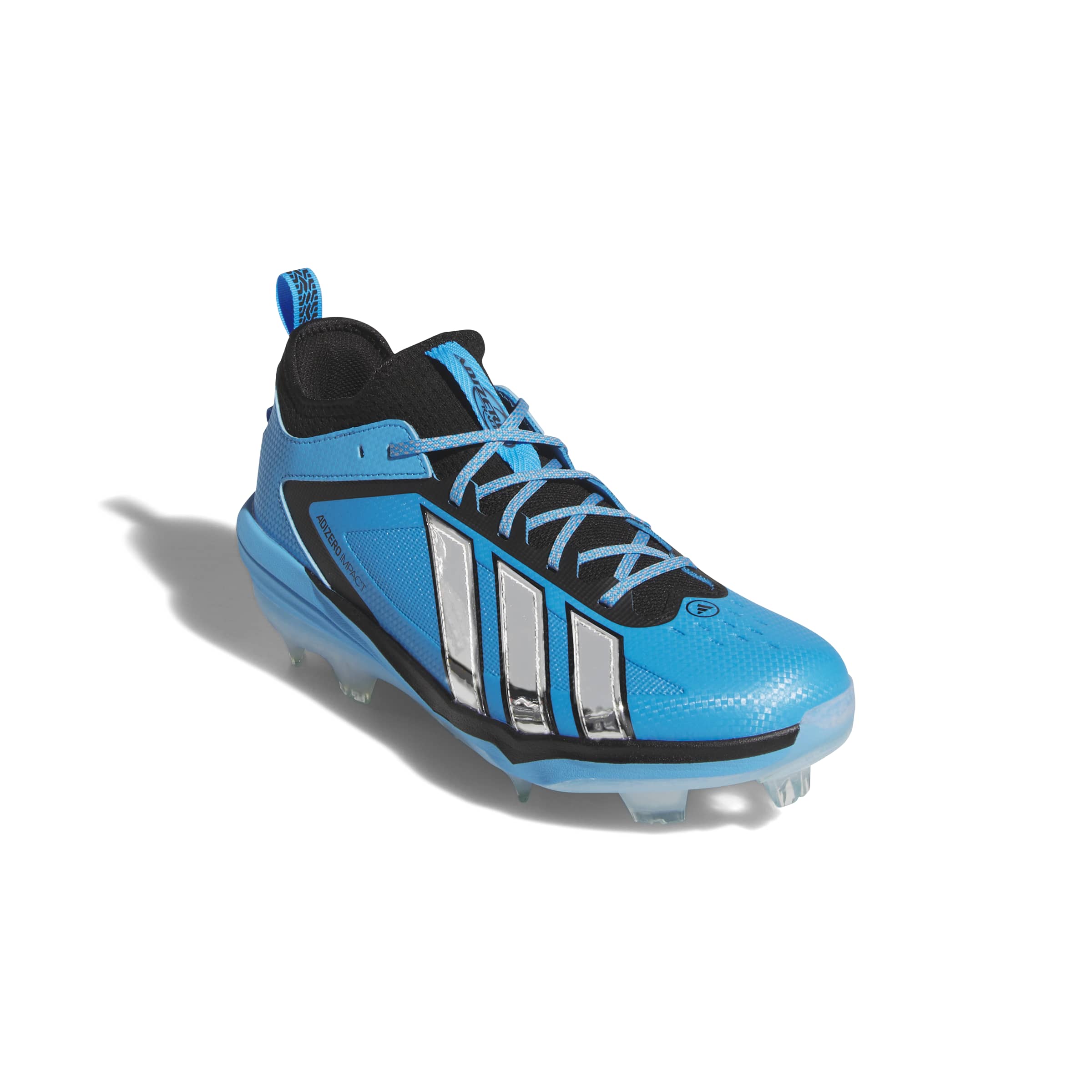 Adidas Adizero Impact 3.0 Aqua/Silver TPU Baseball Cleats: KI0803