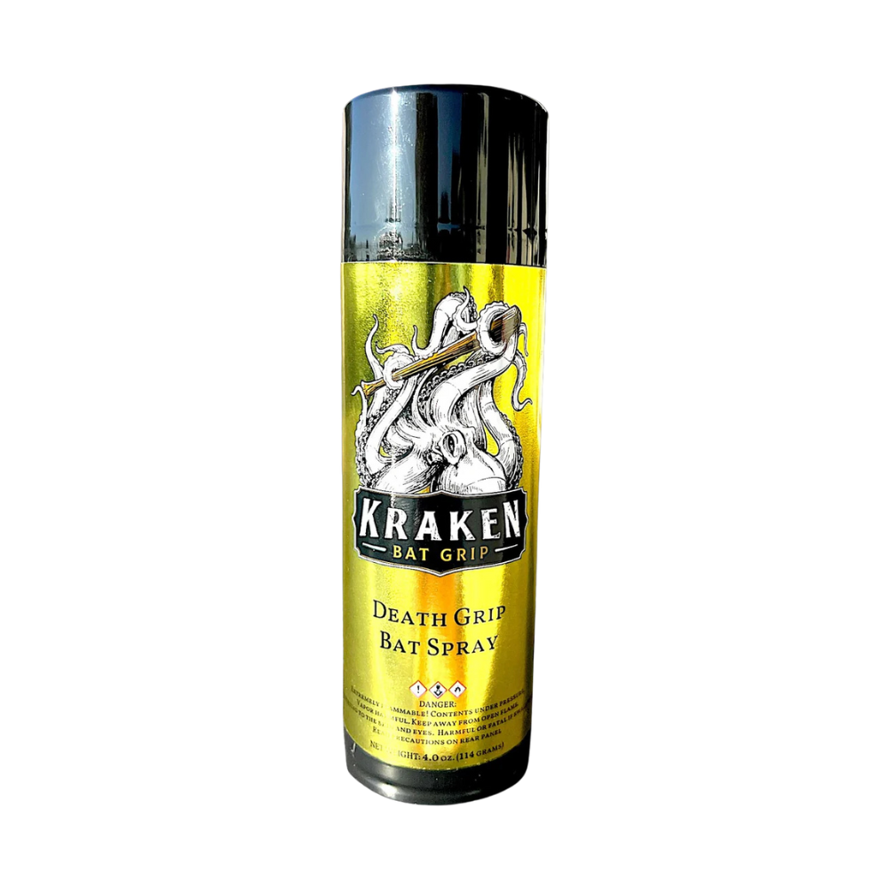 KRAKEN DEATH GRIP BAT SPRAY: GOLD DRIP