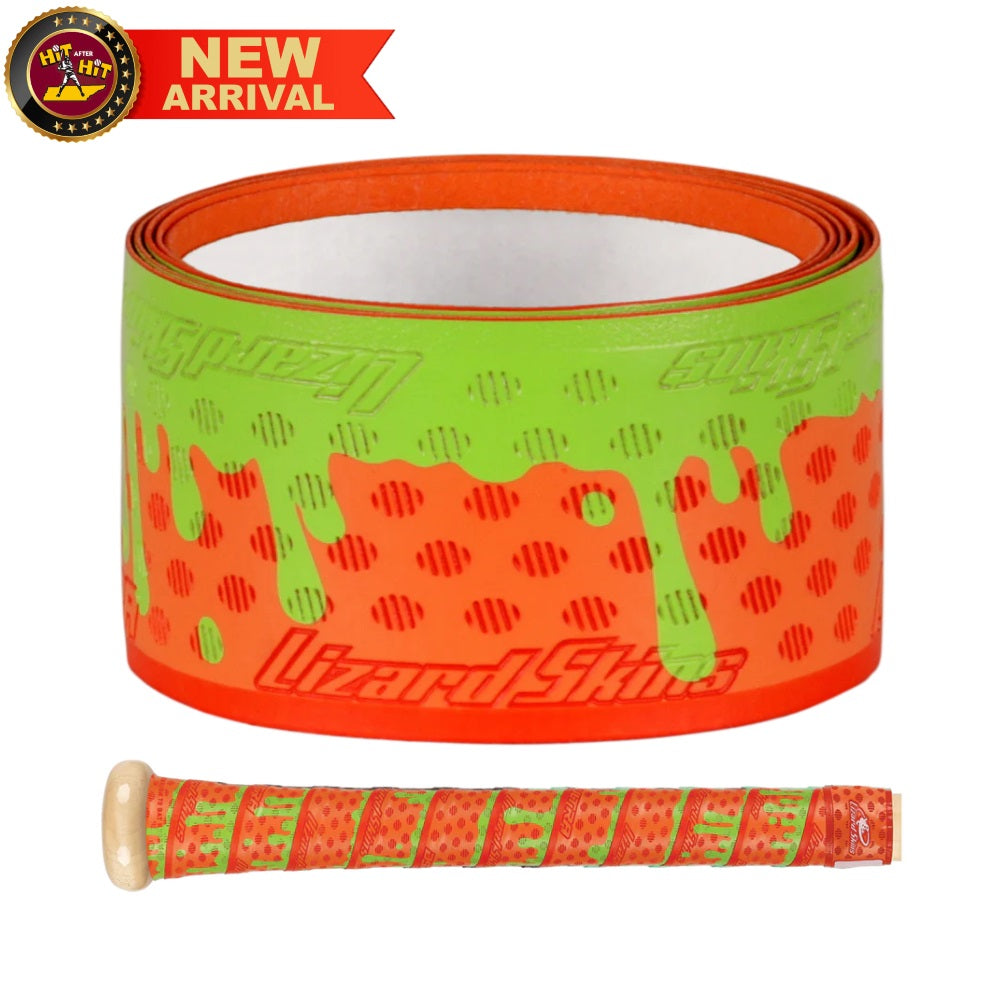 LIZARD SKINS DSP ULTRA BAT GRIP - ORANGE SLIME