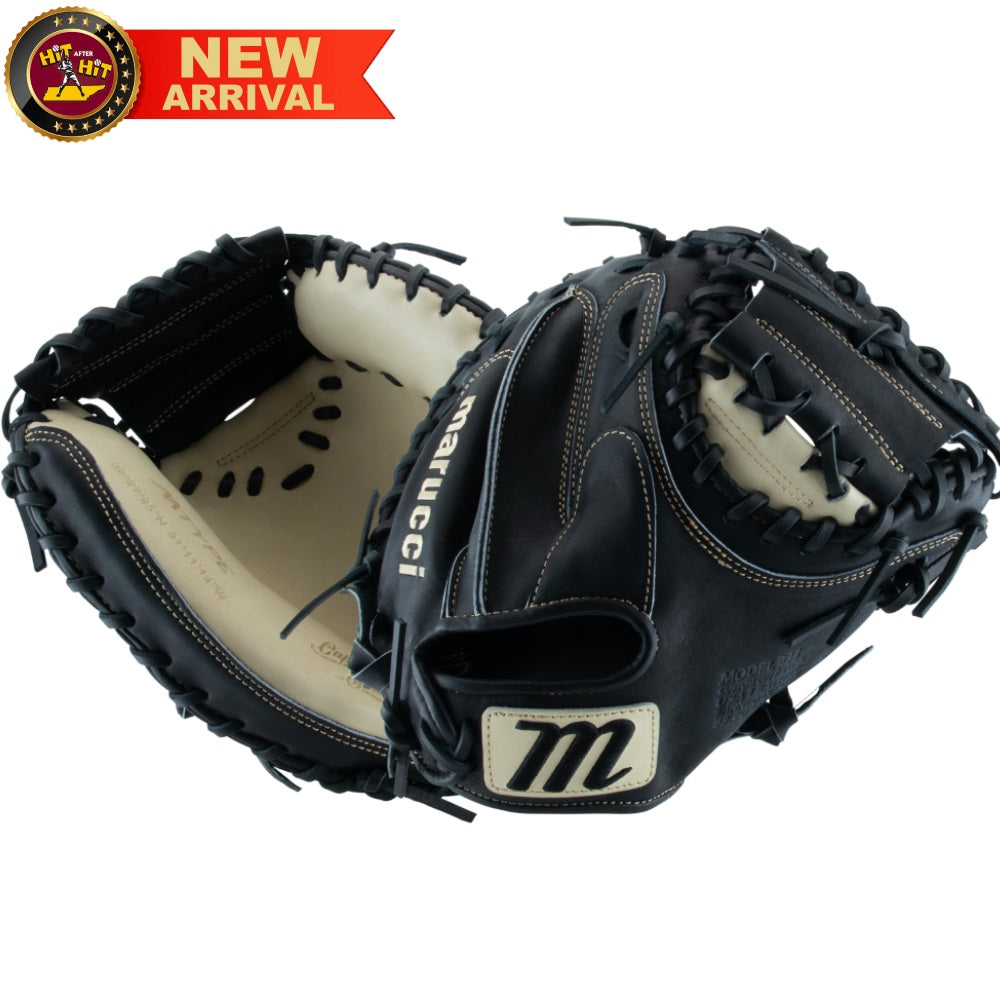 MARUCCI CAPITOL M TYPE 235C1 33.50" CATCHER'S MITT: MFG3CP235C1-BK/CM-RT