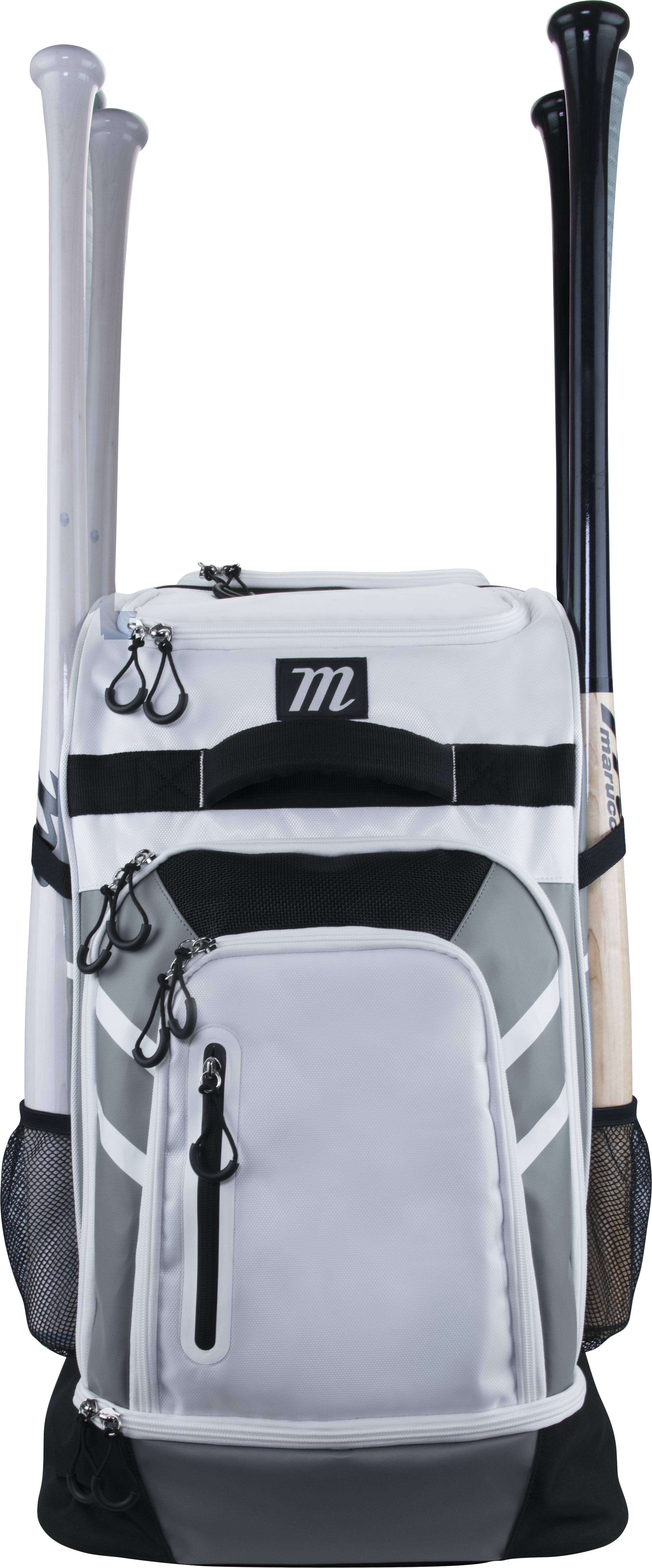 Marucci Convoy Wheeled Bat Pack White/Gray: MBCNVYWB-W/GY