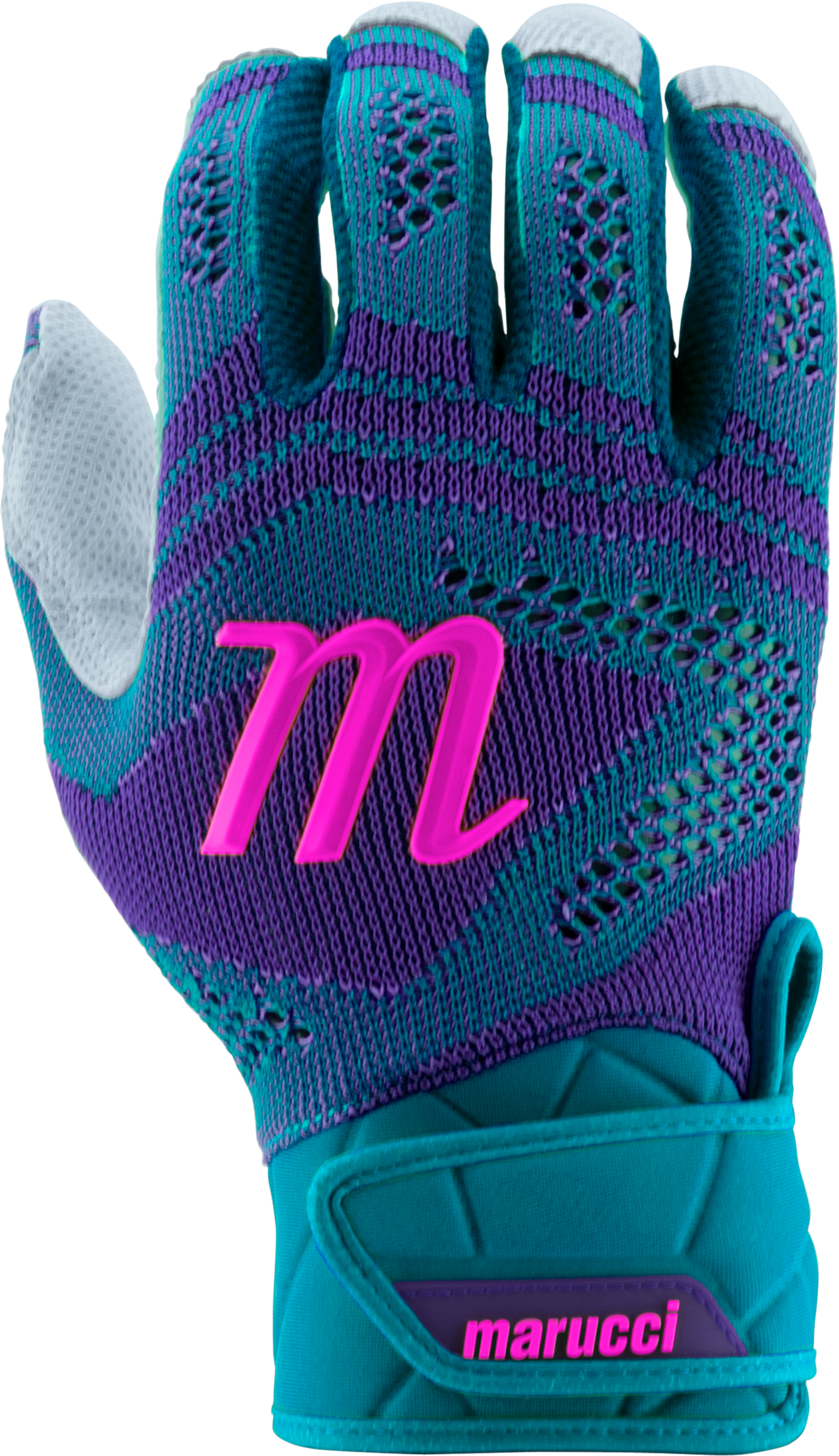 Marucci Adult Breeze Knit Batting Gloves: MBG2BRKN CB/PR