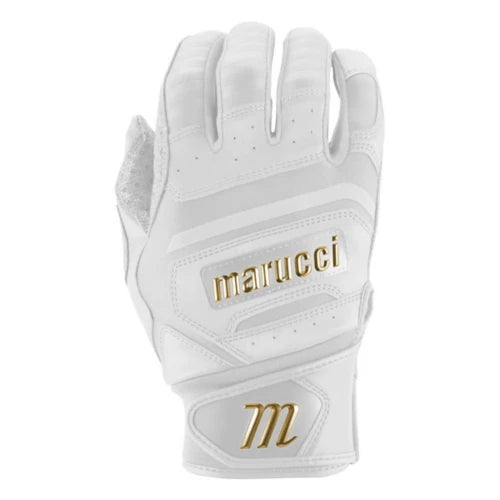 Marucci Men's Pittards Reserve Baseball Batting Gloves: White