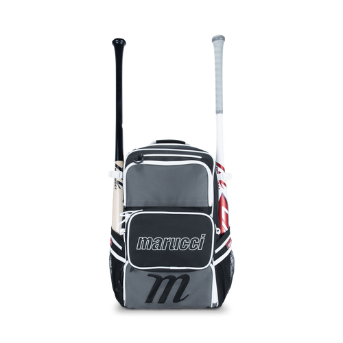 Marucci Rovr Baseball & Softball Equipment Backpack MBRVRBP: BLACK/GRAY/WHITE