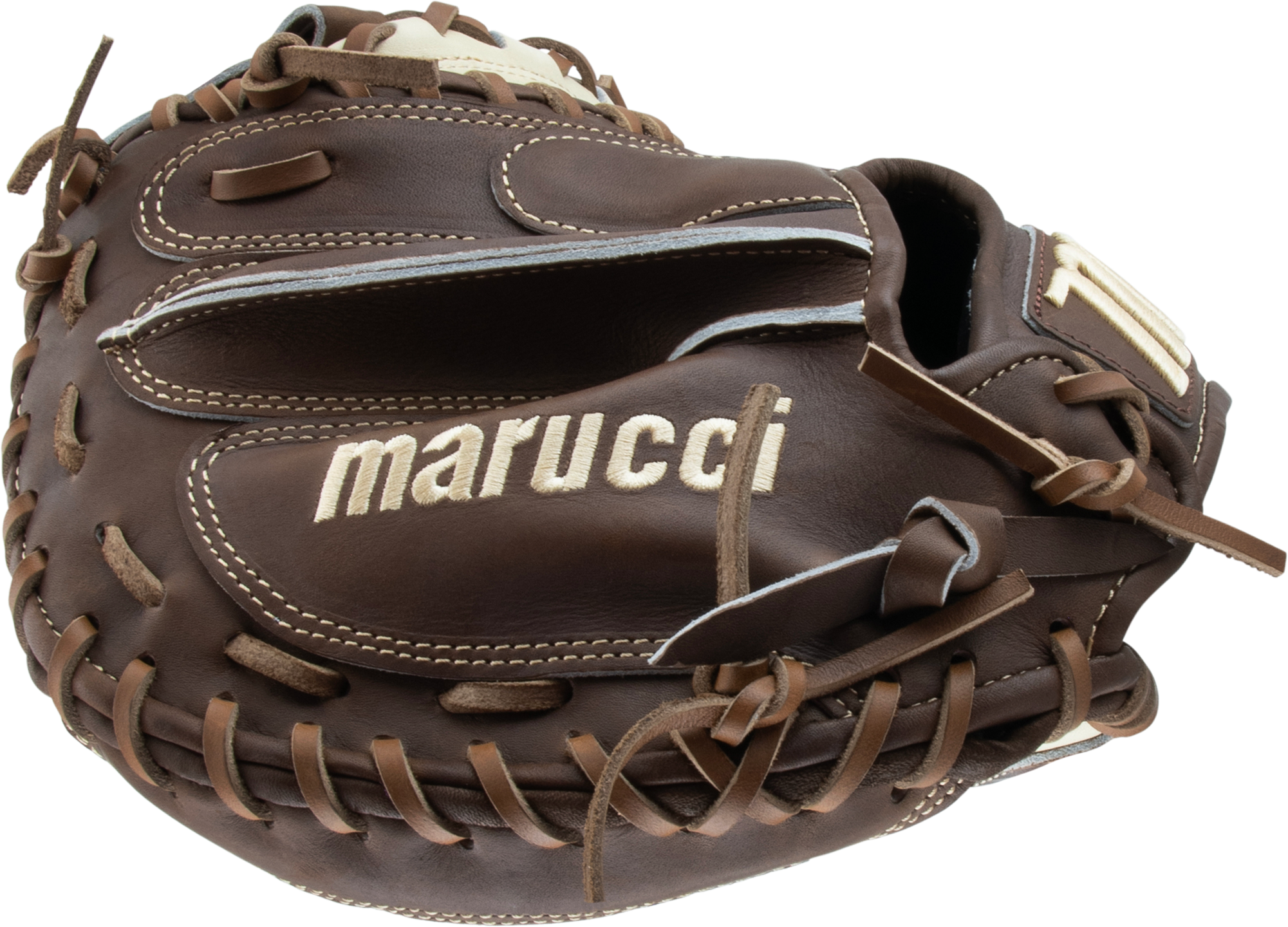 Marucci Cypress Series 34" Baseball Catcher's Mitt: MFG3CY240C1-GM/CM-RT