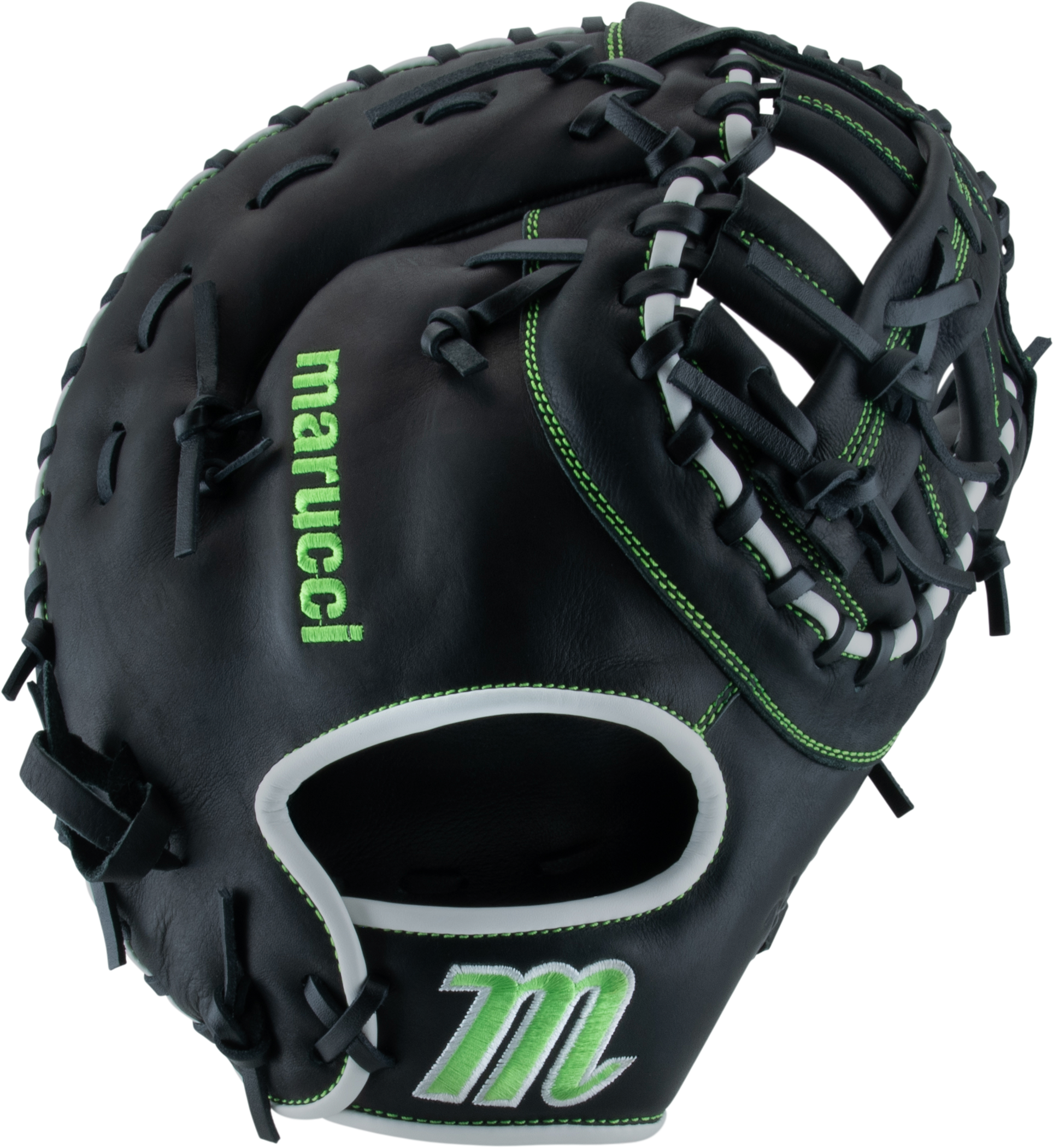 Marucci Krewe Series 12.50" Baseball First Base Mitt: MFG3KR37S1-BK/NG