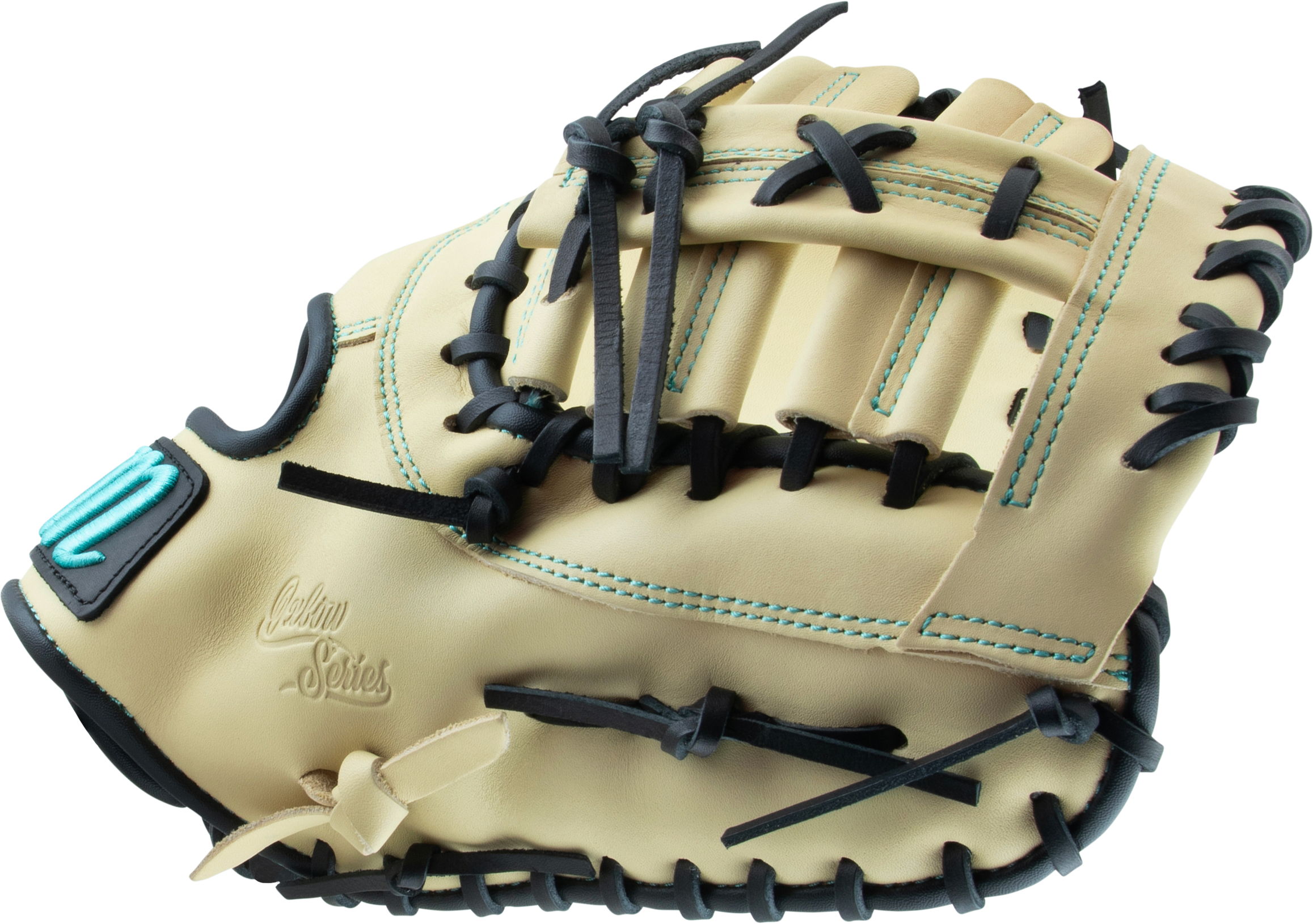 Marucci Oxbow Series 12.75" Baseball First Base Mitt: MFG3OX38S1-CM/BK