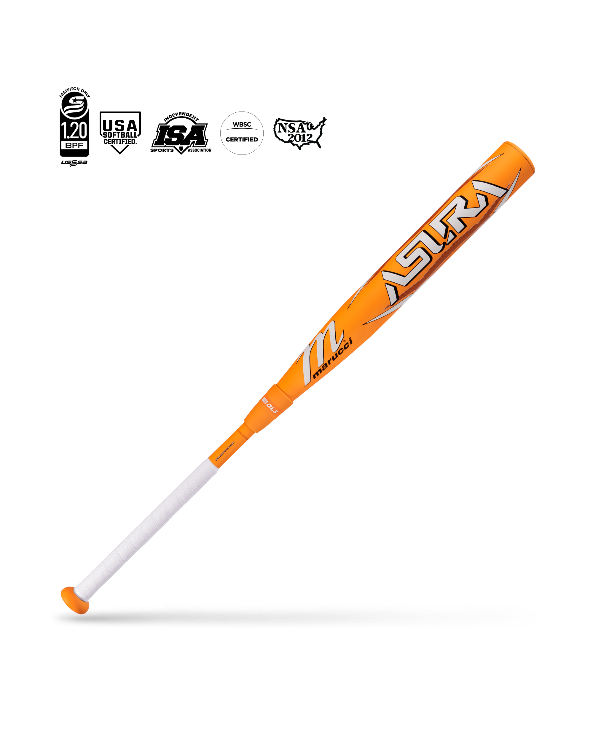 Marucci -11 Asura Glow Series Citrus Spark Fastpitch Softball Bat: MFPAS11O