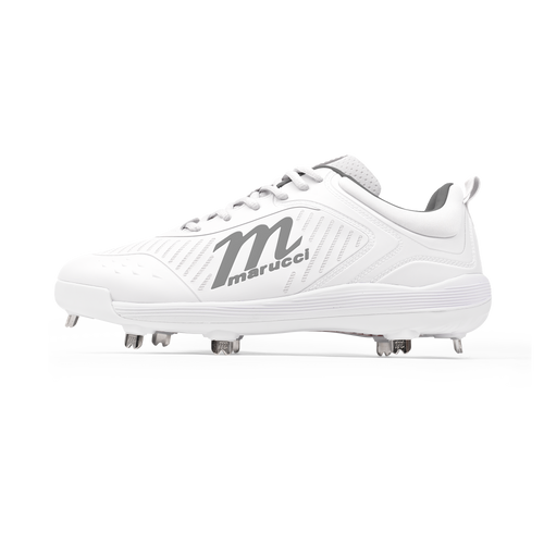 Marucci CFT White Low Metal Spikes: MFWCTSL