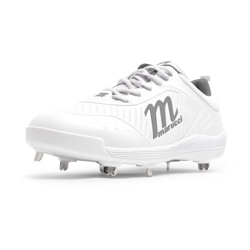 Marucci CFT White Low Metal Spikes: MFWCTSL