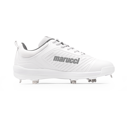 Marucci CFT White Low Metal Spikes: MFWCTSL