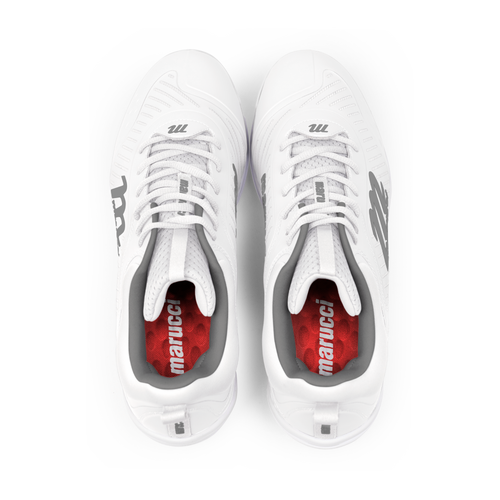 Marucci CFT White Low Metal Spikes: MFWCTSL