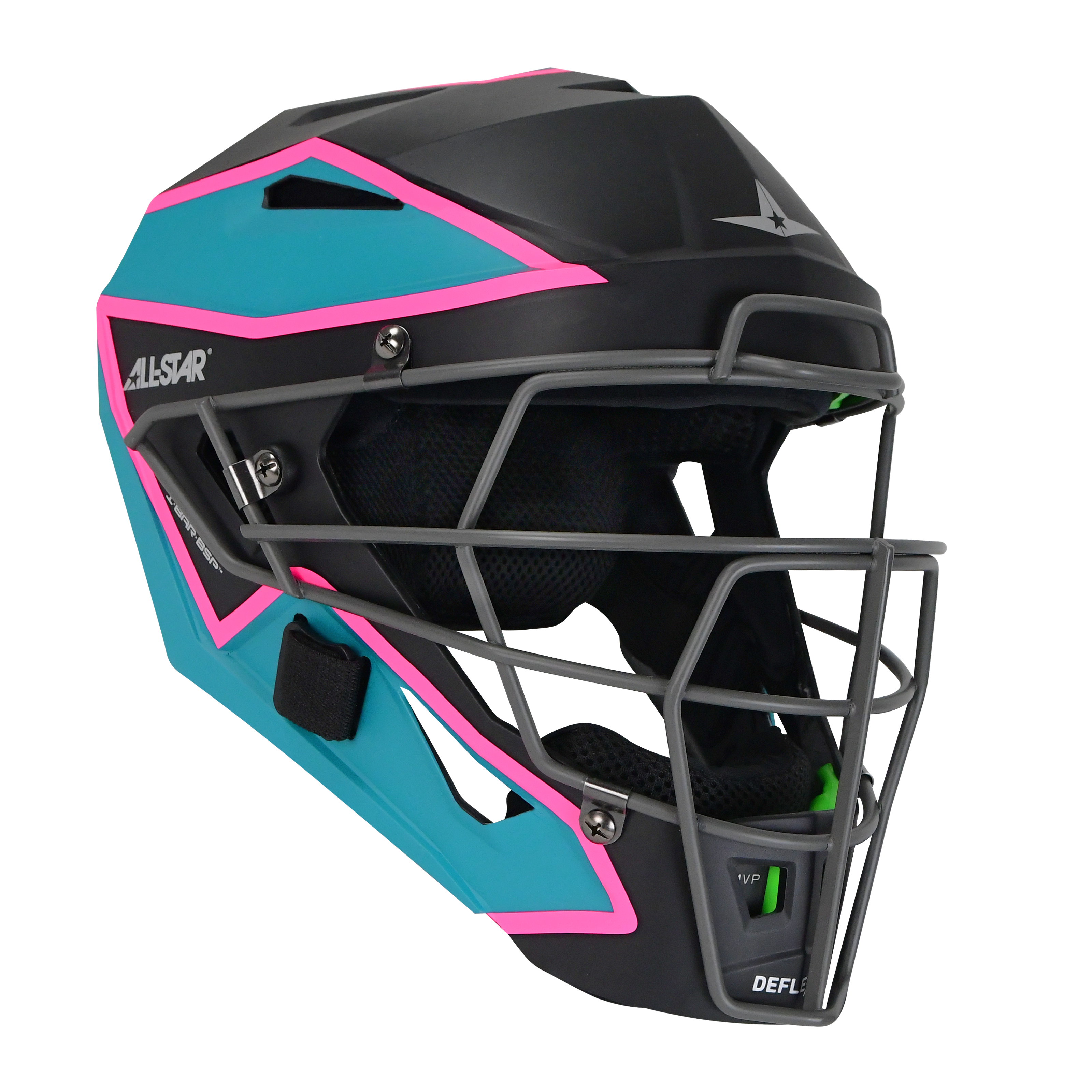 All Star MVP-PRO Short Fuse Series™ 1 Youth Catching Kits: CKCC-5-SF-BK_TE_HP Small