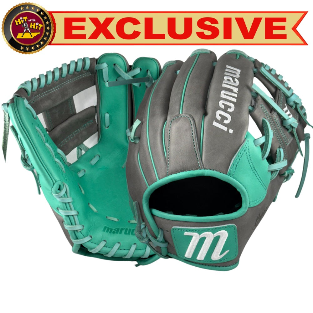 Marucci Custom Cypress M Type 11.5" Baseball Glove: Gray/Mint