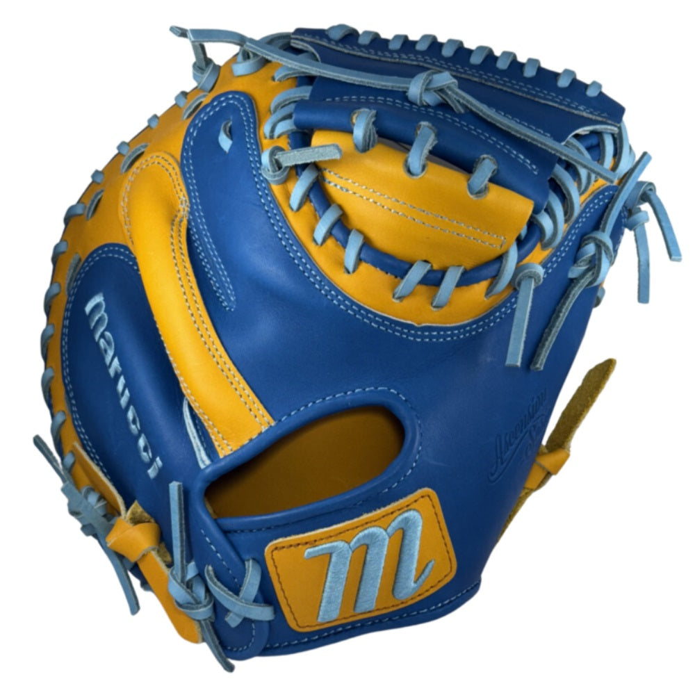 Marucci Custom Ascension 33" Baseball Catcher's Mitt: Electric Blue/Mesa