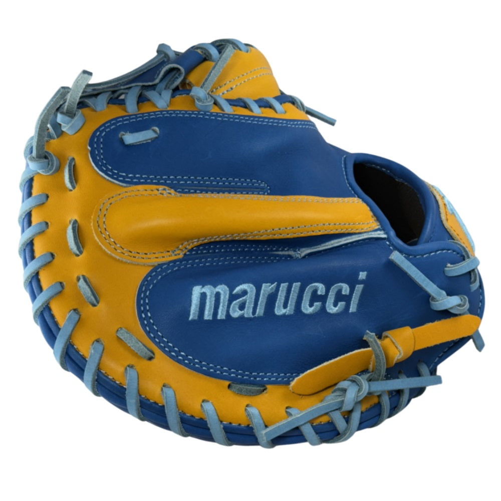 Marucci Custom Ascension 33" Baseball Catcher's Mitt: Electric Blue/Mesa