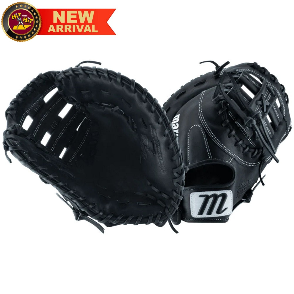 Marucci Cypress M Type 13" First Base Mitt: MFG3CY39S1-BK/WH