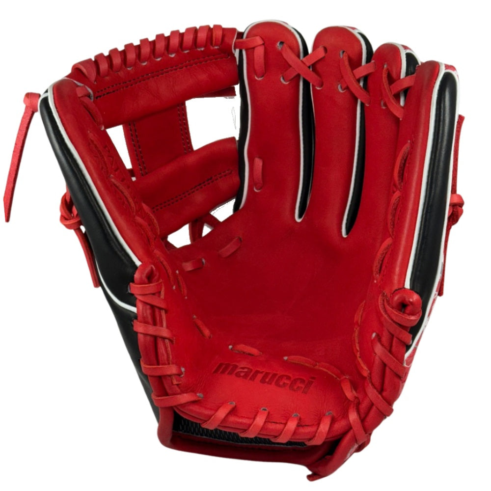 MARUCCI CUSTOM EXCLUSIVE CAPITOL SERIES 11.50" I-WEB INFIELDERS GLOVE: BLACK/RED/SCARLET CAMO
