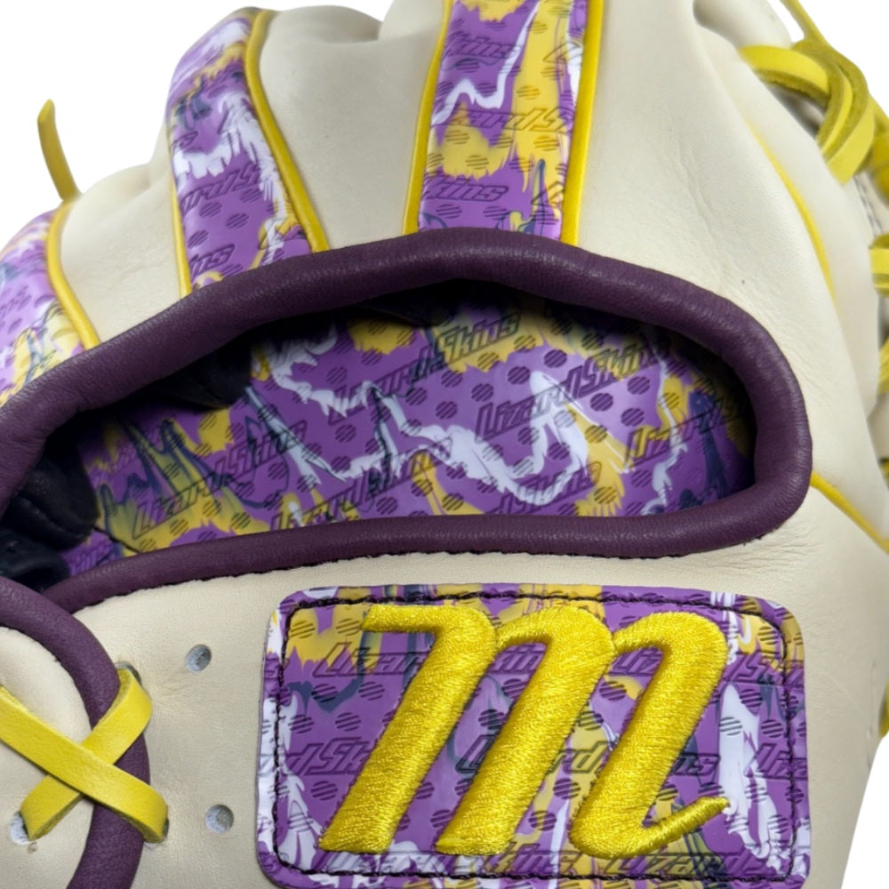 Marucci Custom Exclusive Cypress 11.5" Baseball Glove: Camel/Purple/Geaux Camo