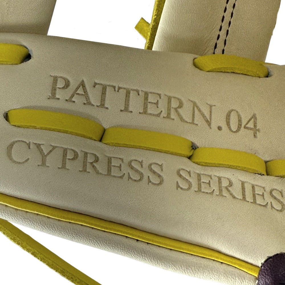 Marucci Custom Exclusive Cypress 11.5" Baseball Glove: Camel/Purple/Geaux Camo