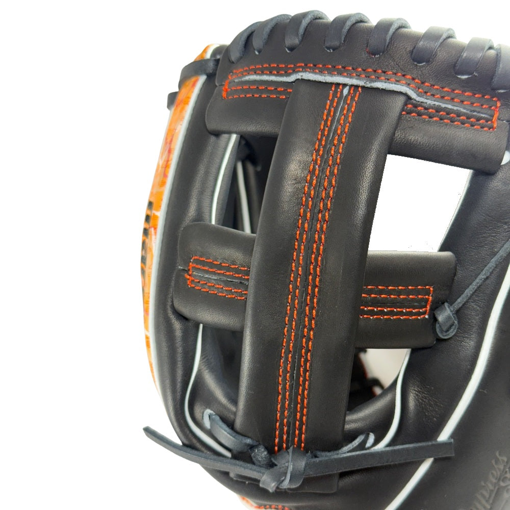 Marucci Custom Exclusive Cypress 11.5" Baseball Glove: Black/Orange Crush