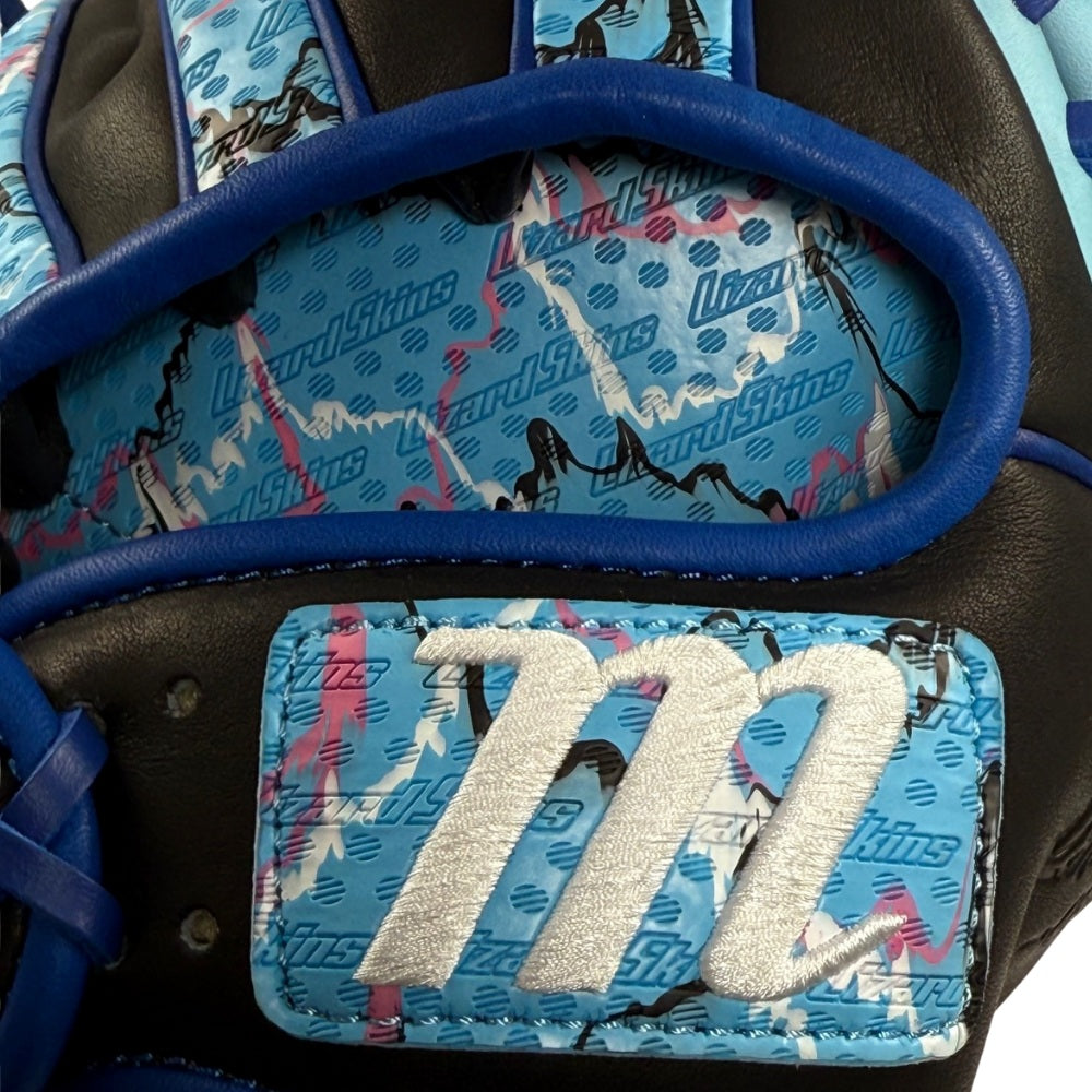 Marucci Custom Exclusive Cypress 11.5" Baseball Glove: Black/Columbia Blue/Vice Camo