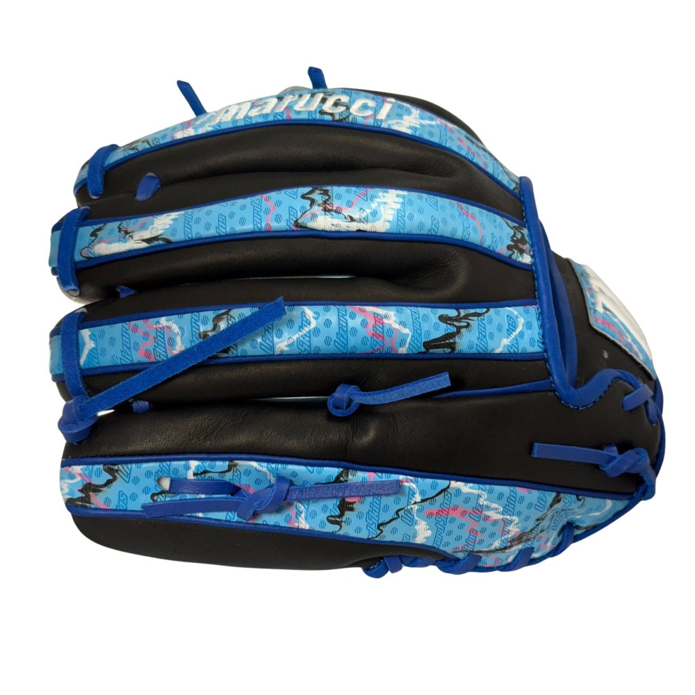 Marucci Custom Exclusive Cypress 11.5" Baseball Glove: Black/Columbia Blue/Vice Camo