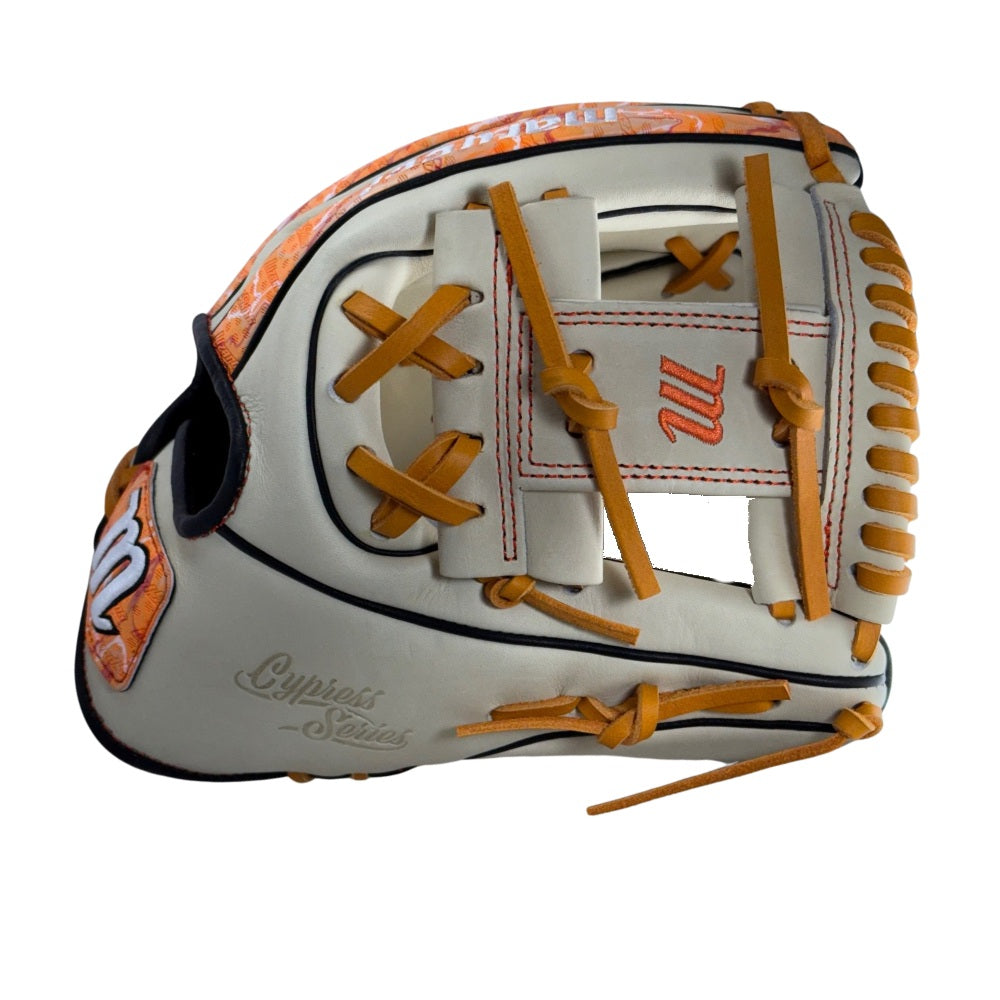 Marucci Custom Exclusive Cypress 11.5" Baseball Glove: Camel/Orange Crush