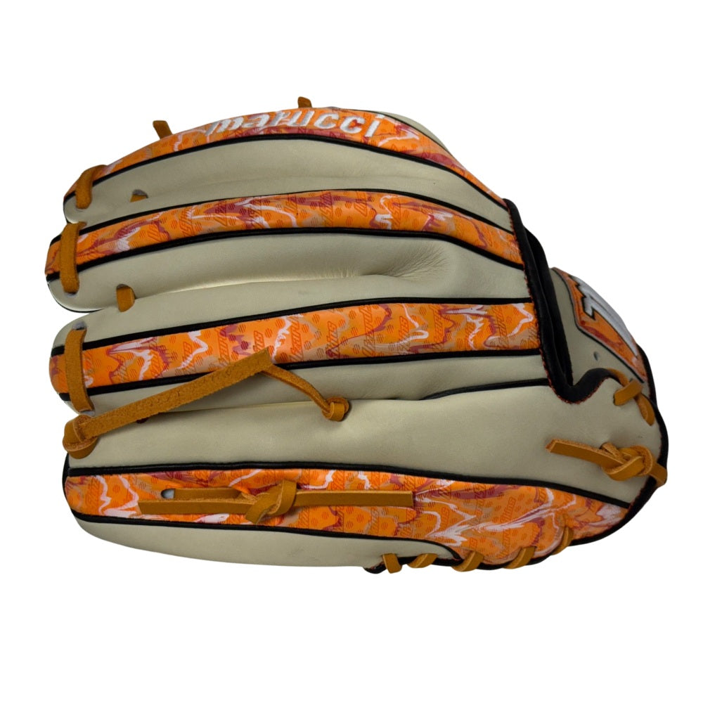 Marucci Custom Exclusive Cypress 11.5" Baseball Glove: Camel/Orange Crush