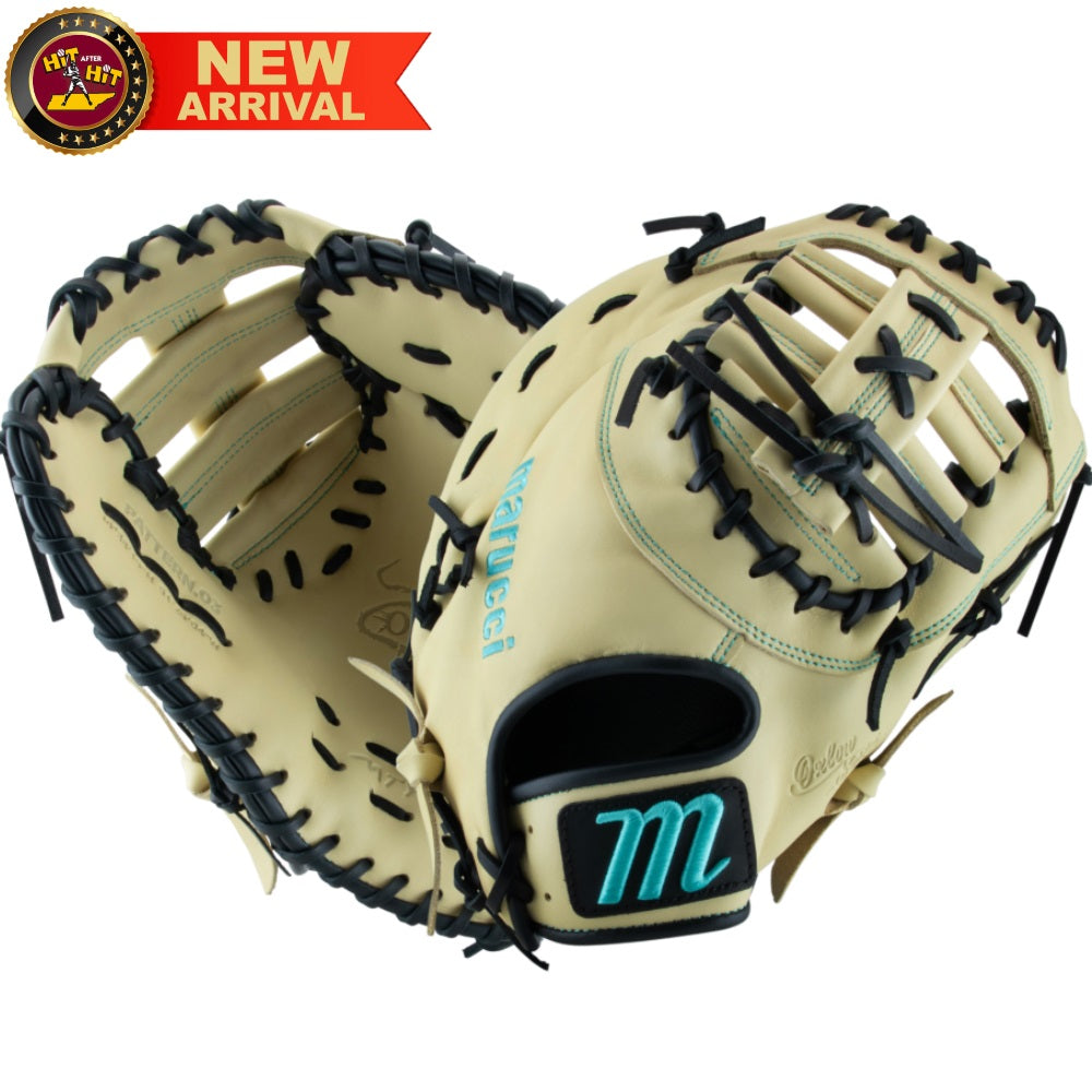 Marucci Oxbow Series 12.75" Baseball First Base Mitt: MFG3OX38S1-CM/BK