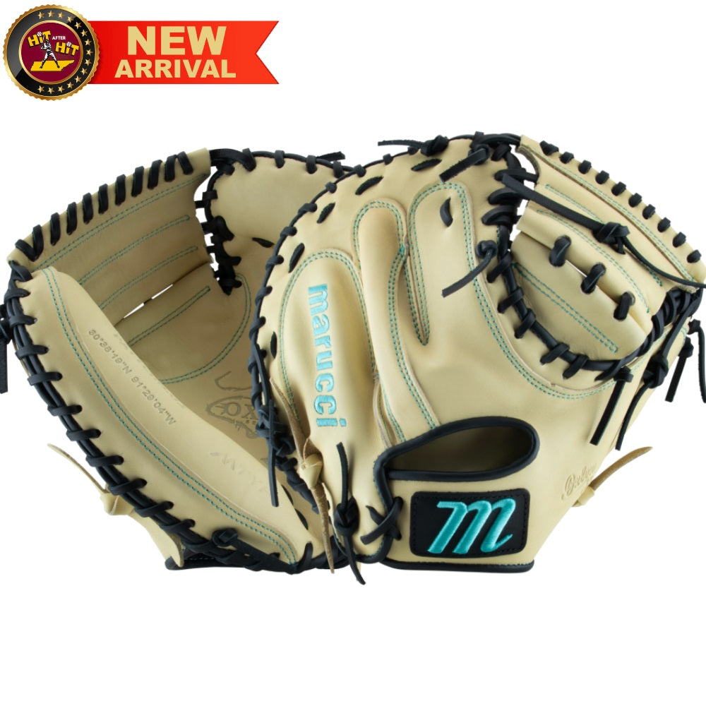 Marucci Oxbow Series 33.5" Baseball Catcher's Mitt: MFG3OX235C1-CM/TBK