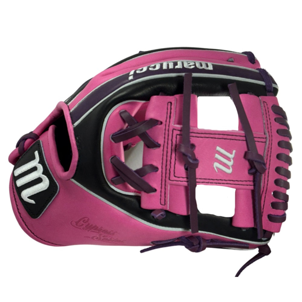 Marucci Custom Cypress M Type 11.5" Baseball Glove: Pink/Purple/Black