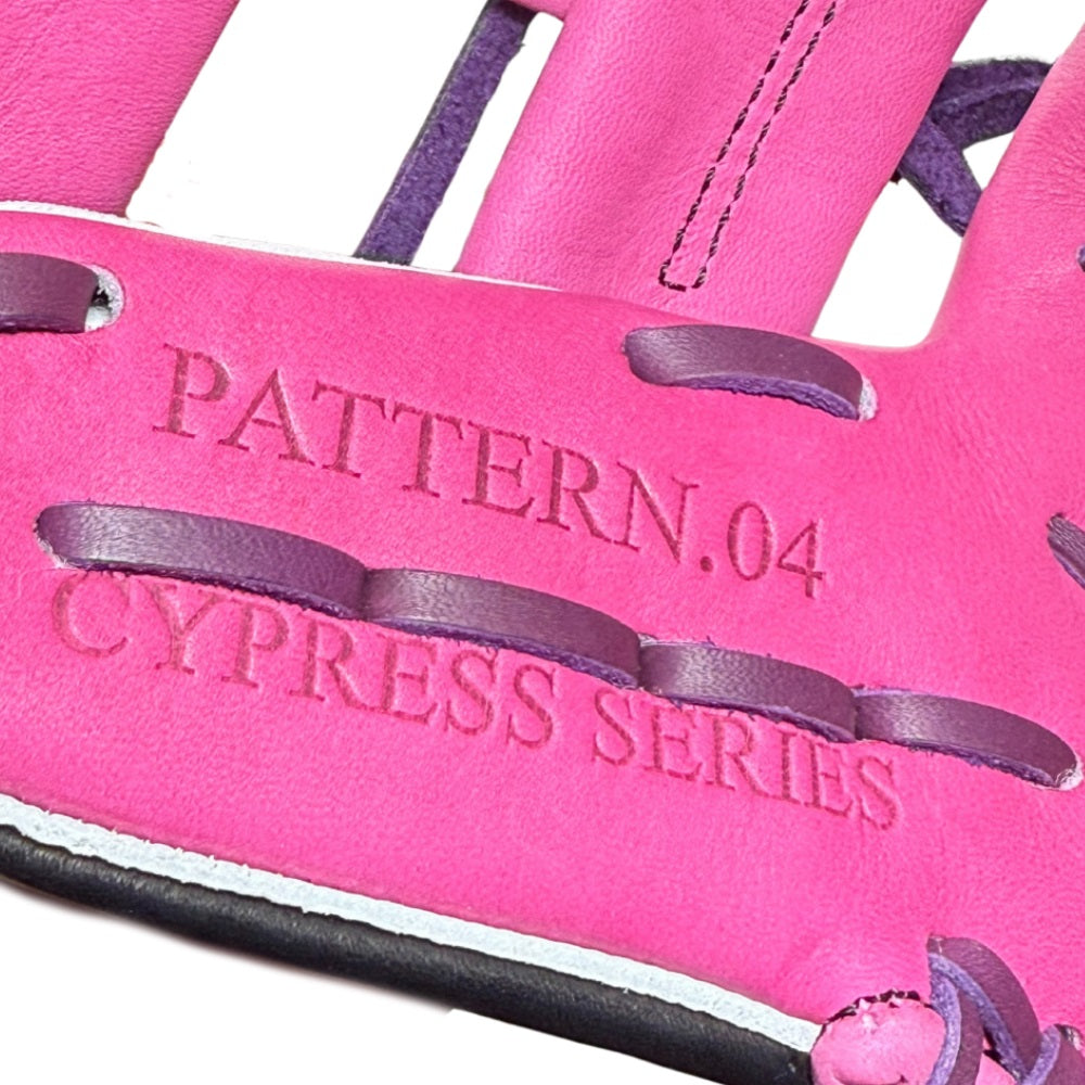 Marucci Custom Cypress M Type 11.5" Baseball Glove: Pink/Purple/Black