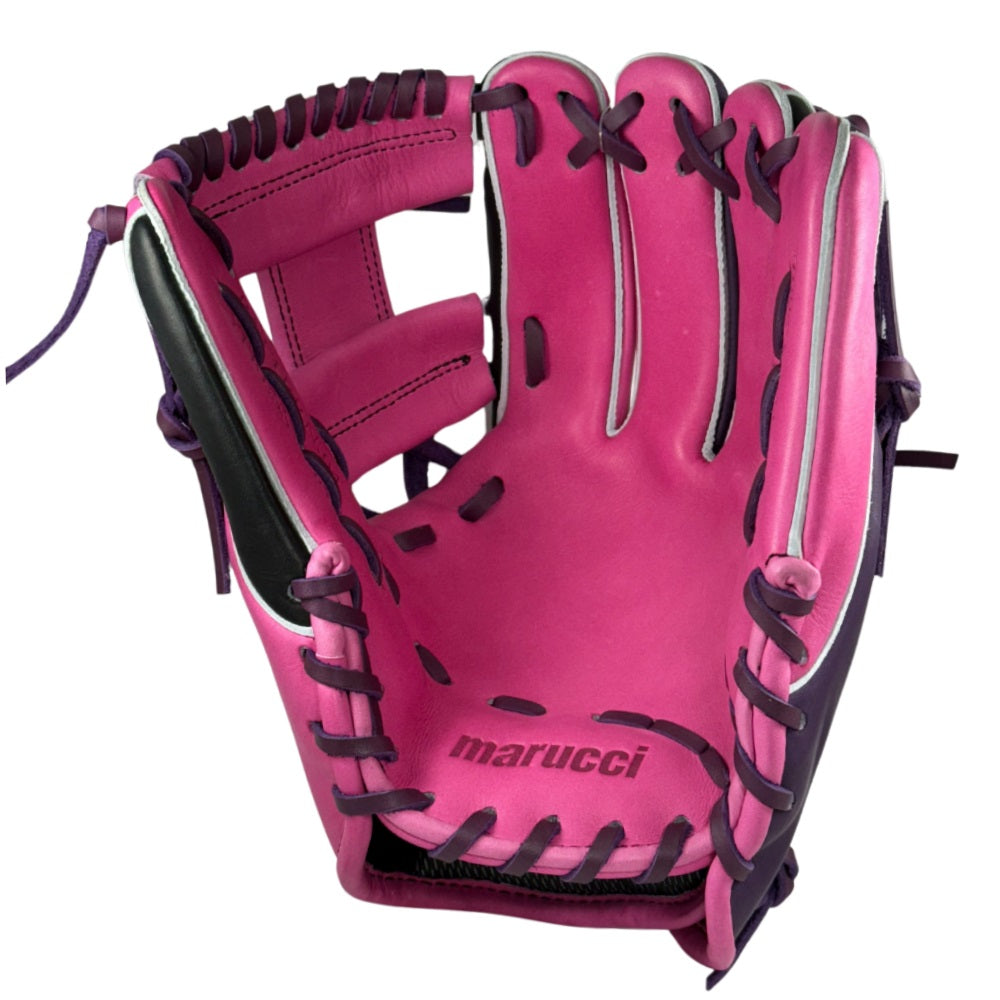 Marucci Custom Cypress M Type 11.5" Baseball Glove: Pink/Purple/Black