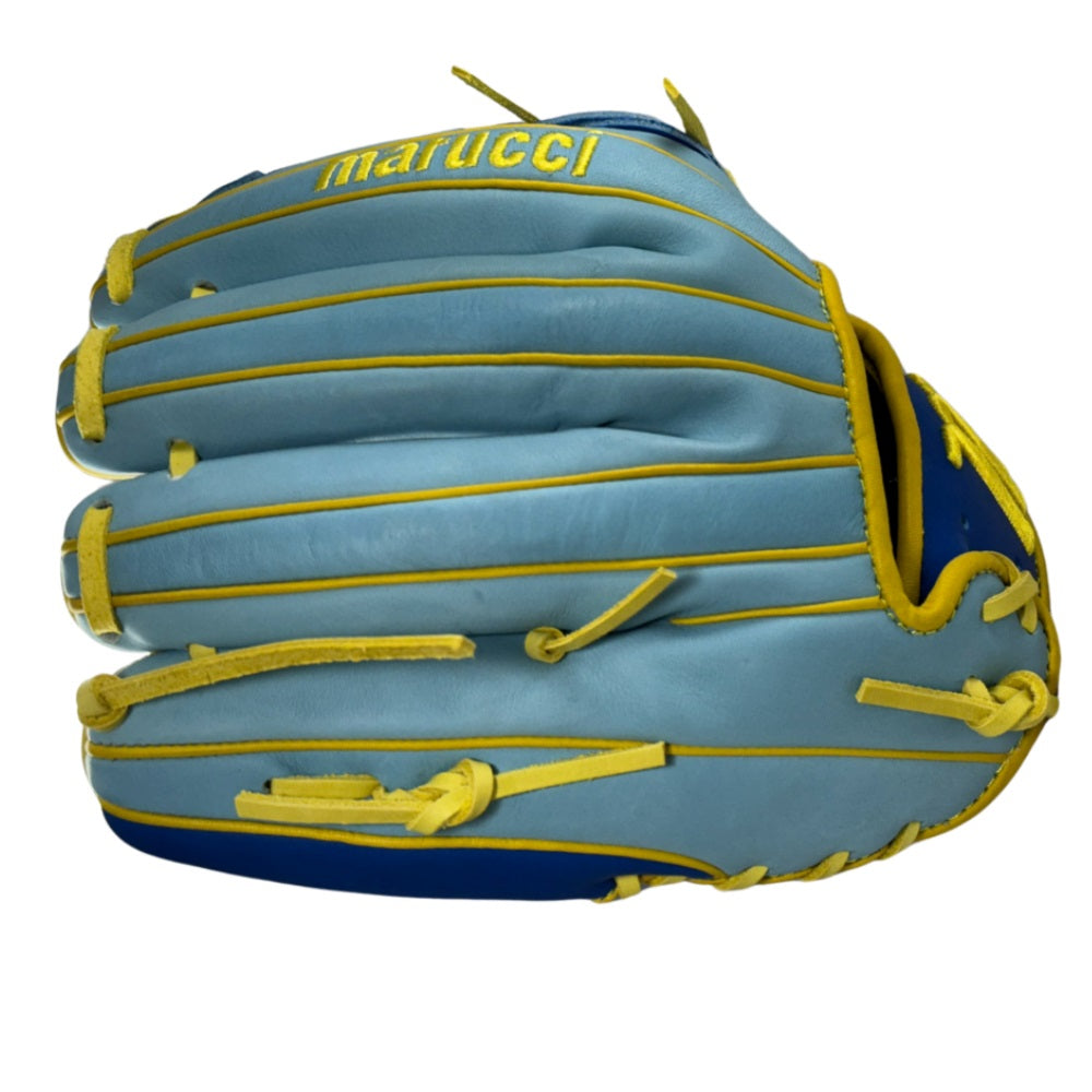 Marucci Custom Cypress M Type 11.75" Baseball Glove: Royal/Columbia Blue/Gold