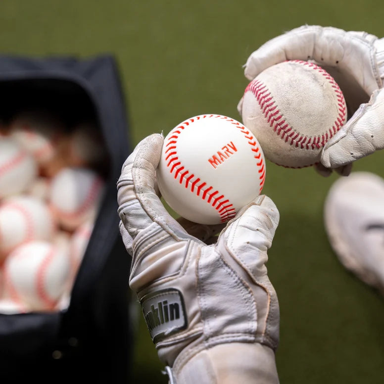 MARV FOAM SUNKEN SEAM® PITCHING MACHINE BASEBALLS