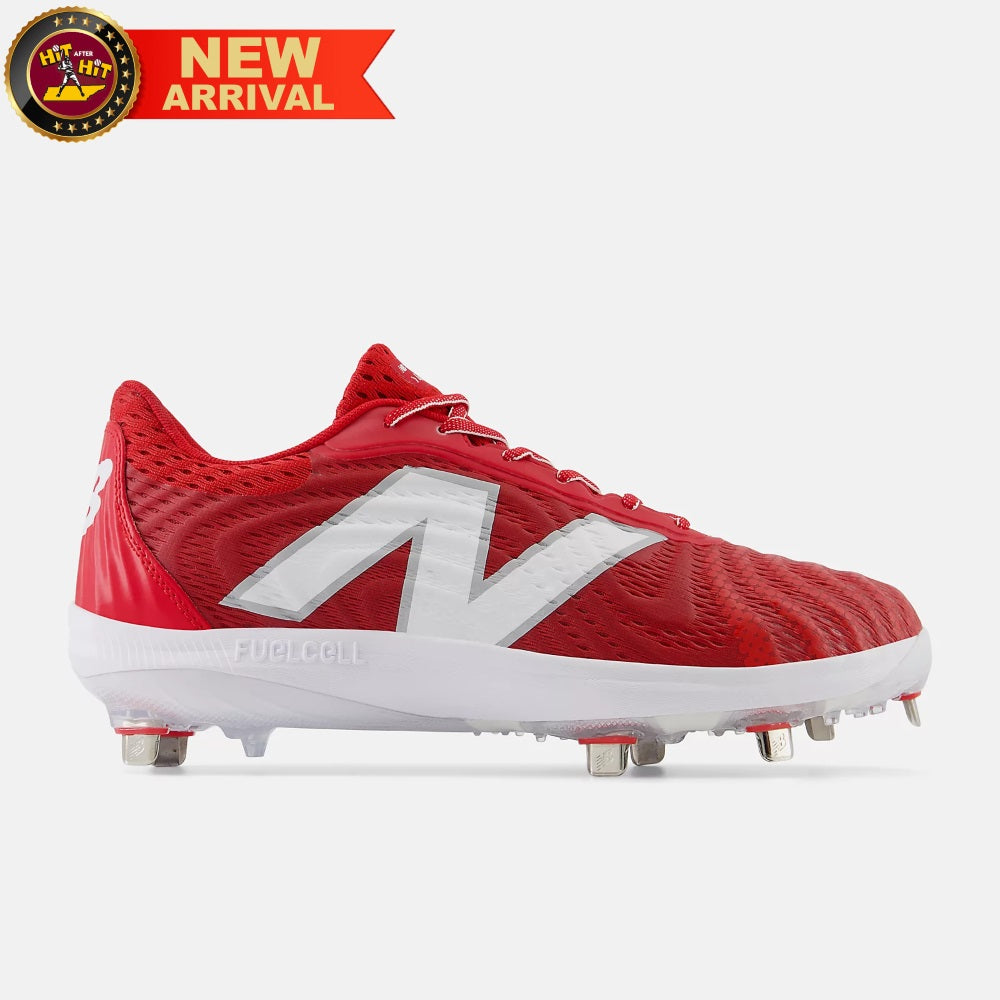 New Balance FuelCell 4040 v7 Metal: Team Red with Optic White
