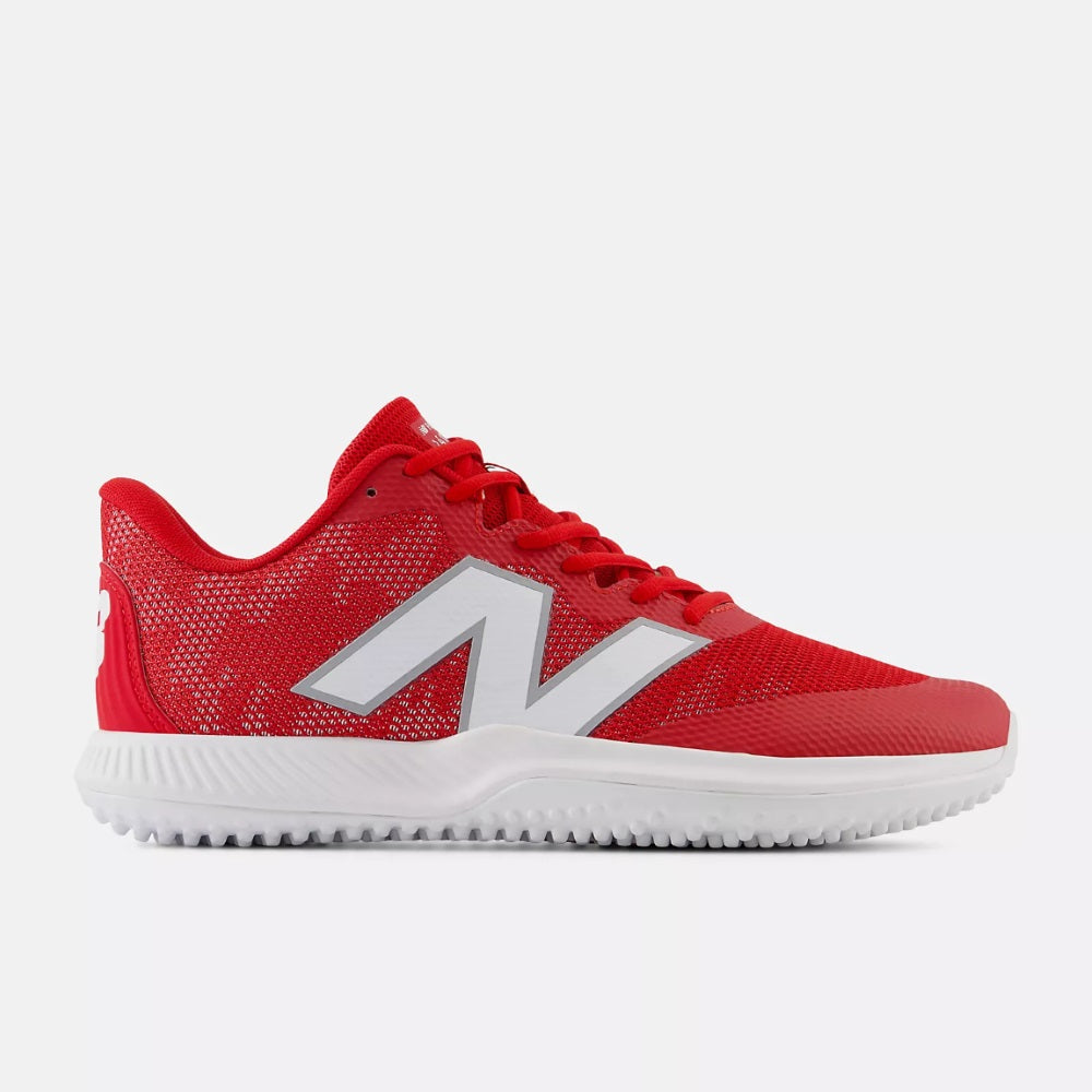 New Balance FuelCell 4040v7 Turf Trainer: Team Red with Optic White