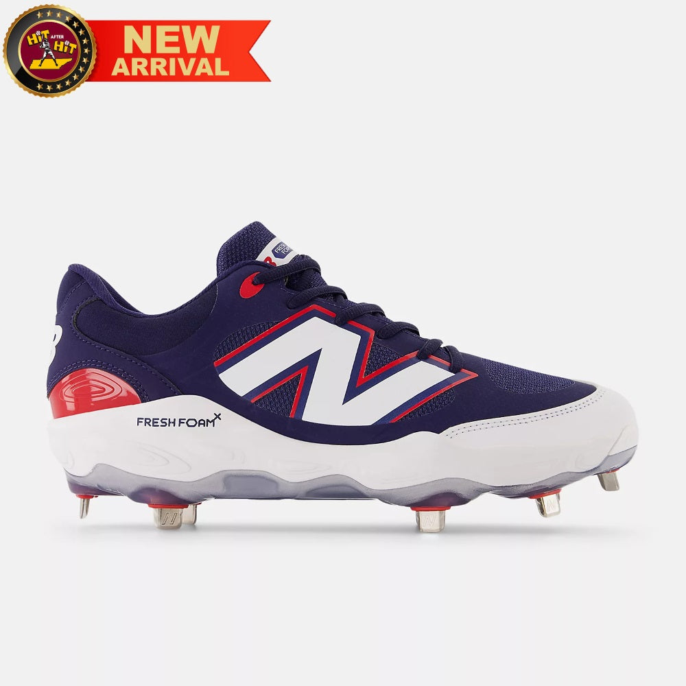 New Balance Navy and Red Fresh Foam X 3000v7: L3000RB7