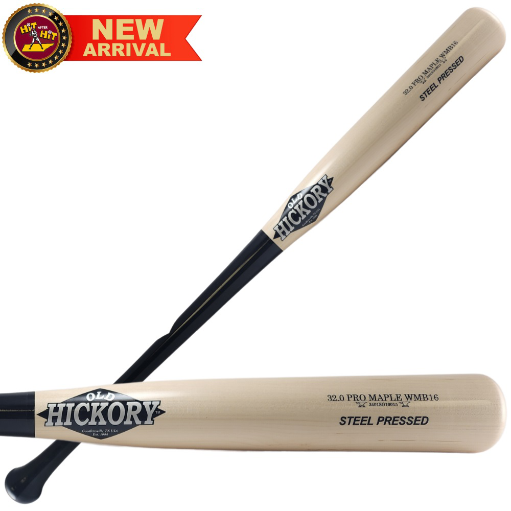Old Hickory WMB16 Steel Pressed Pro Maple: Black/Natural