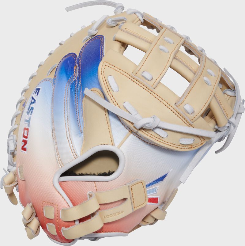 Easton Professional Collection Color Splash 2.0 34” Fastpitch Catcher’s Mitt: PCFPCM34C