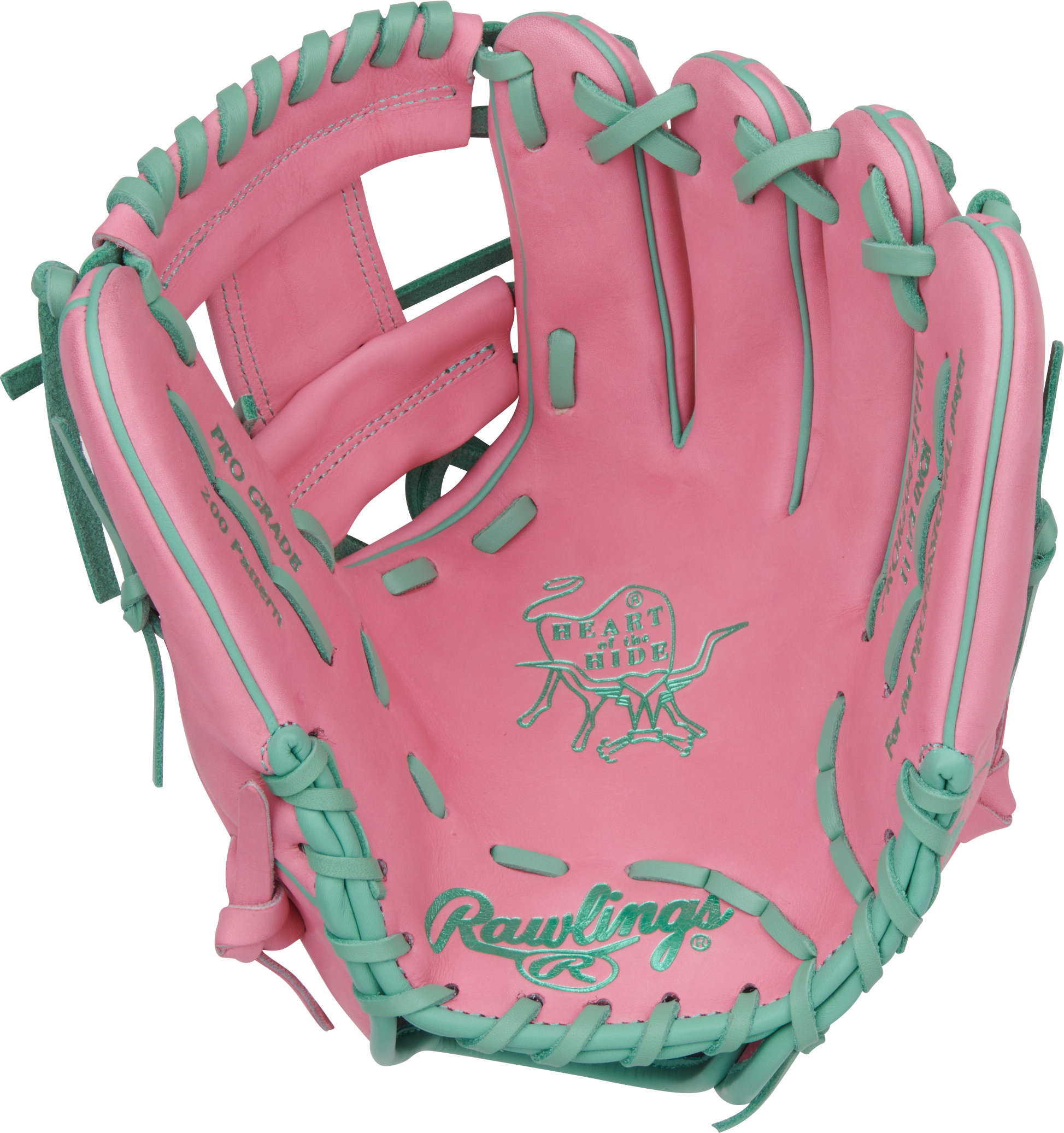 Rawlings Heart of the Hide Vibrant Series 11.5" Infield Glove: PROR204-2PPM