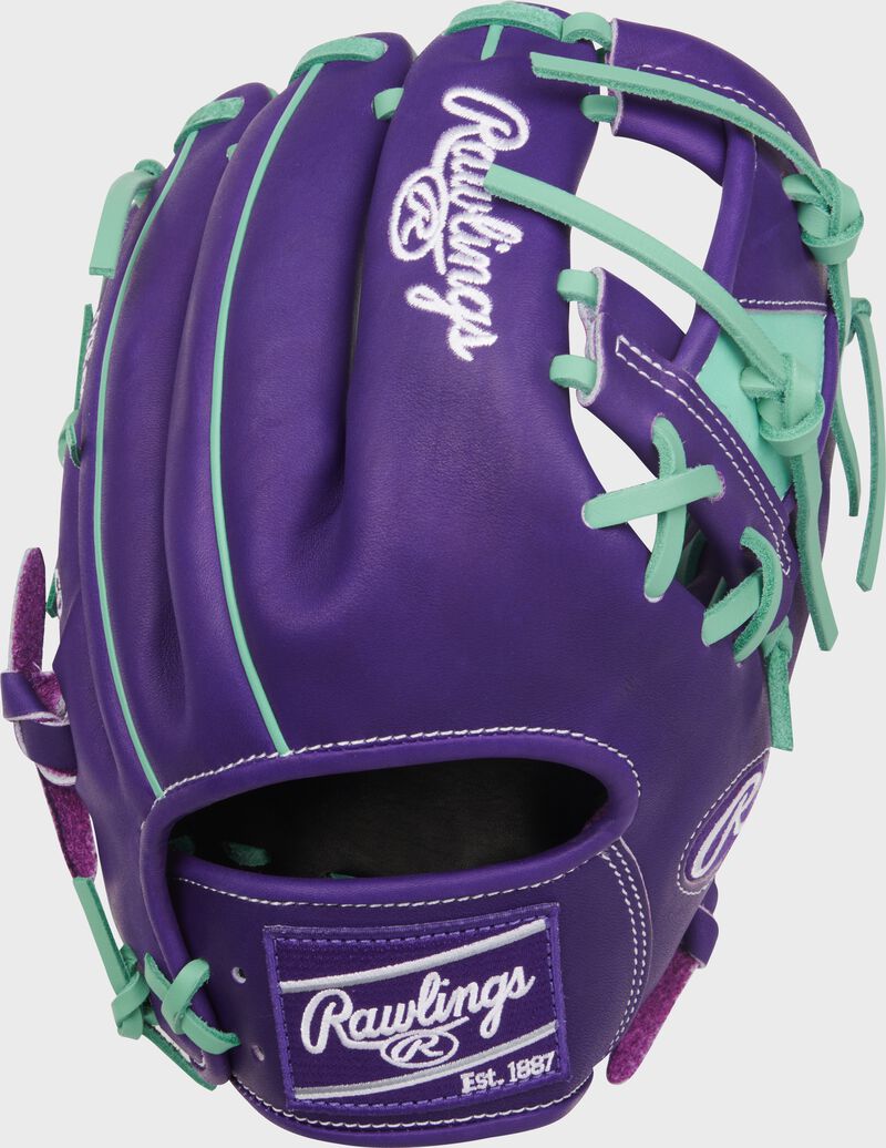 Rawlings Heart of the Hide 11.5" Purple Infield Glove: PROR204-2XPU
