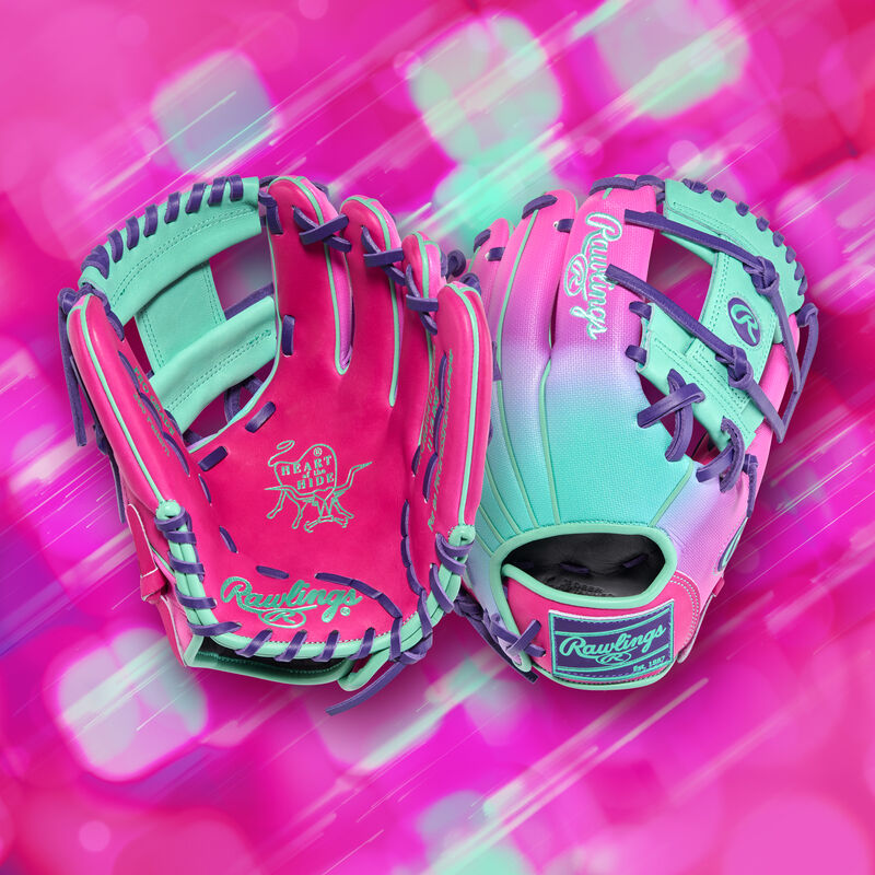 Rawlings Heart of the Hide Fun Burst 2.0 11.5 in Infield Glove: PROR204U-2BEM