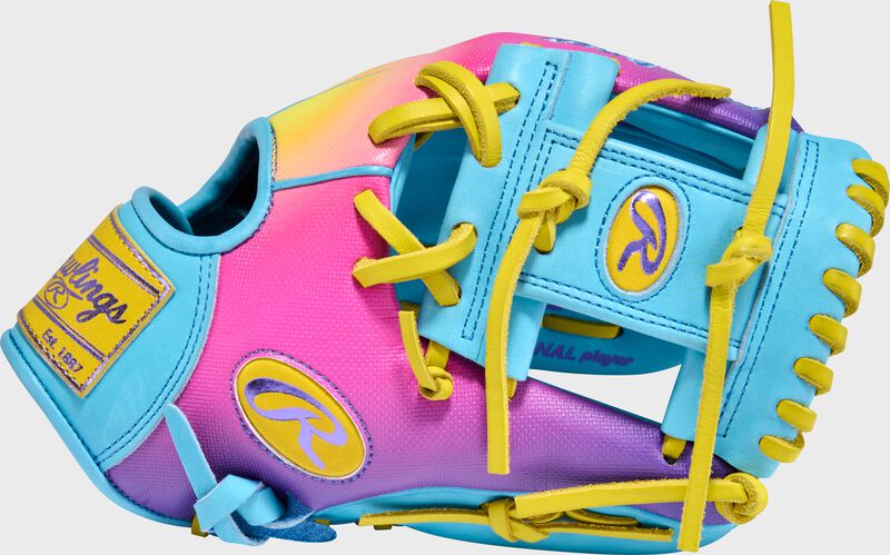 Rawlings Heart of the Hide Fun Burst 2.0 11.5 in Infield Glove: PROR204U-2CBY