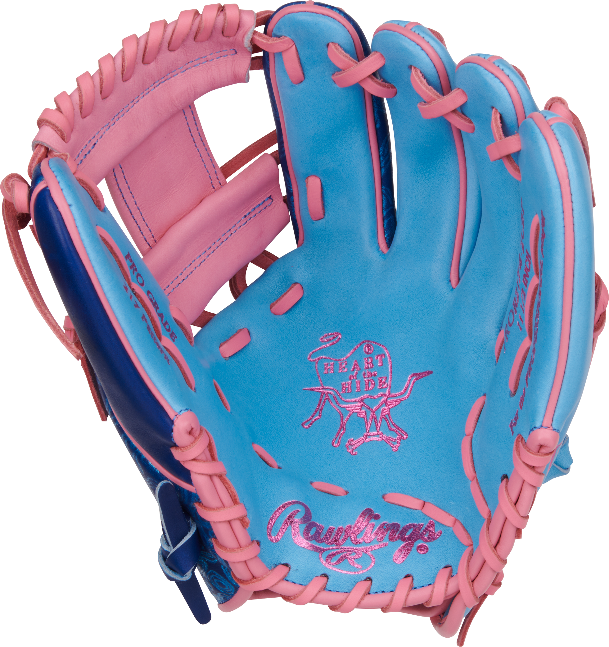 Rawlings Heart of the Hide Vibrant Series 11.5" Infield Glove: PROR2174-2CBP