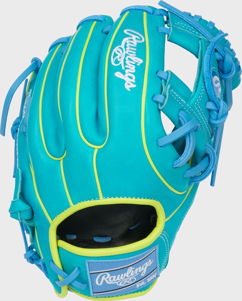 Rawlings Heart of the Hide Contour Fit 11.5" Teal Infield Glove: PROR234U-2TEY