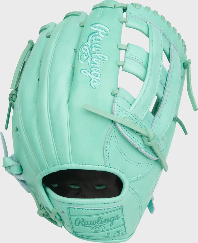 Rawlings Heart of the Hide 12.75-Inch Mint Outfield Glove: PROR3039-6M