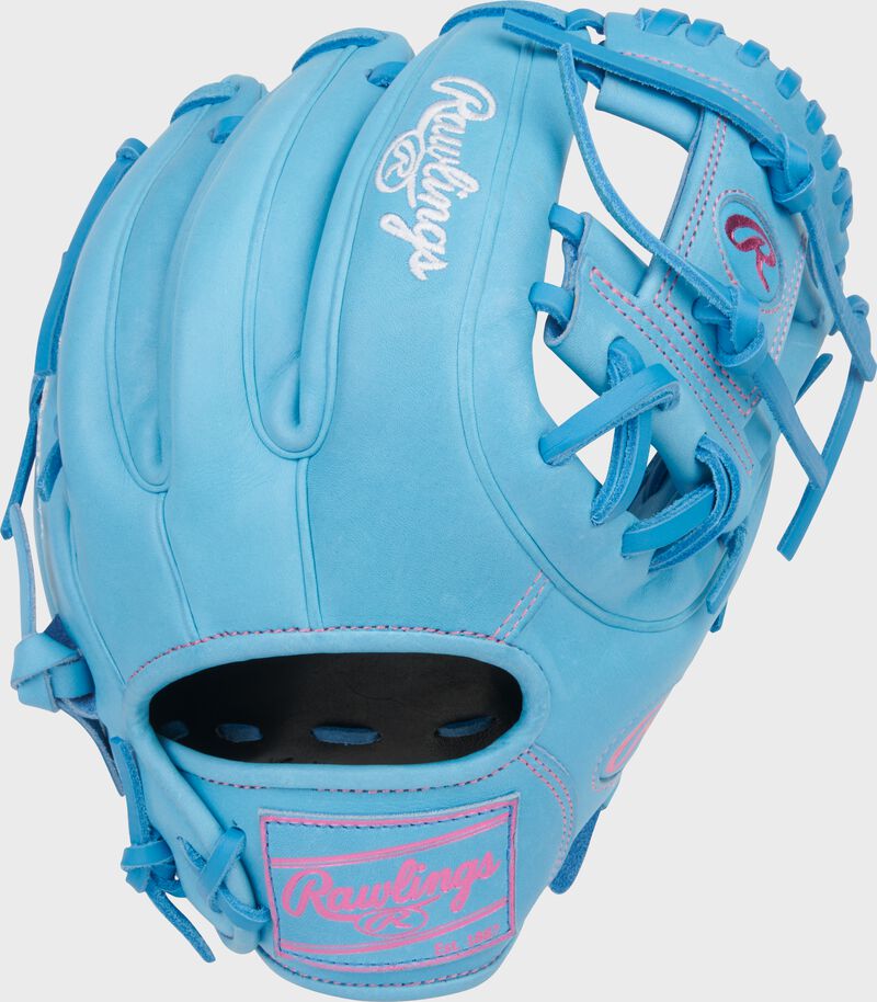 Rawlings Heart of the Hide 11.5" Columbia Blue Infield Glove: PROR314-2CBCB